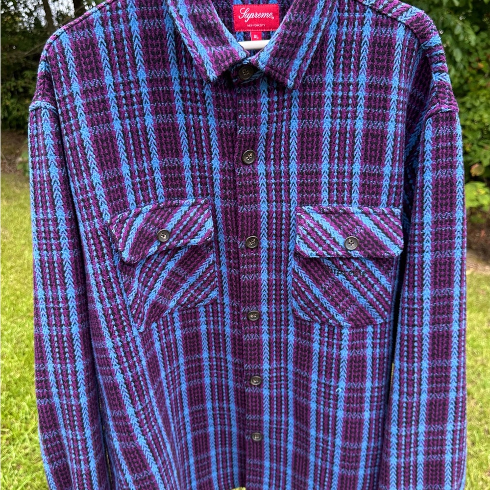Supreme Heavy Flannel “Dark Plum” 2022